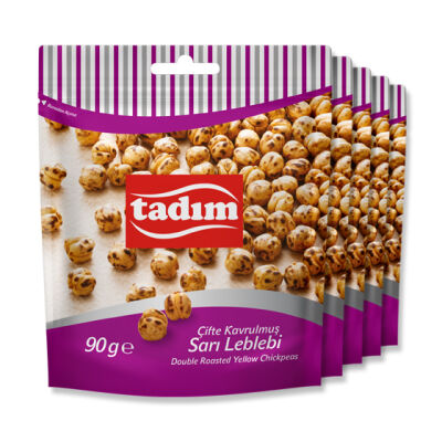 Çifte Kavrulmuş Sarı Leblebi 5 x 90 gr 5 x 90 gr