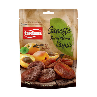 Güneşte Kurutulmuş Kayısı 140 gr