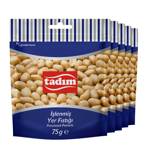 İşlenmiş Yer Fıstığı 5 x 75 gr - 1
