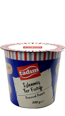 İşlenmiş Yer Fıstığı Kap 12 x 100 gr - 