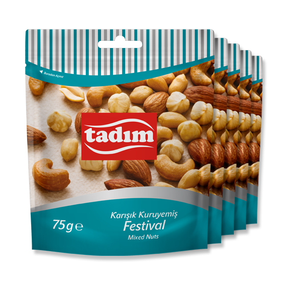 Karışık Kuruyemiş Festival 5 x 75 gr - 1