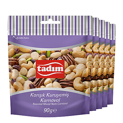 Karışık Kuruyemiş Karnaval 5 x 90 gr