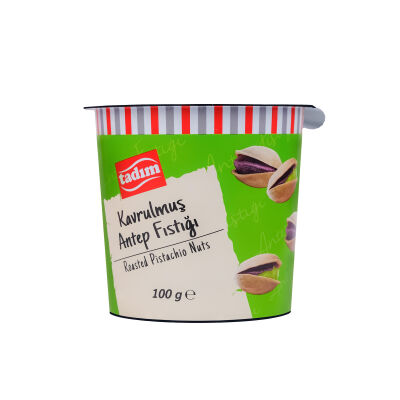 Kavrulmuş Antep Fıstığı Kap 12 x 100 gr - 