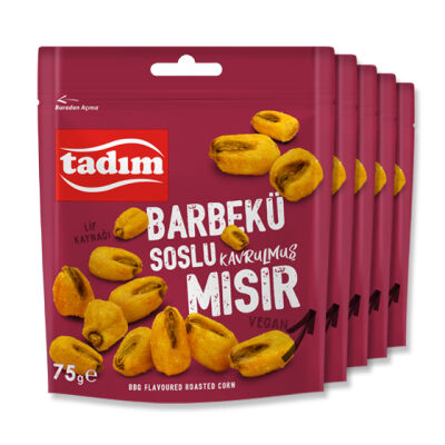 Kavrulmuş Barbekü Soslu Mısır 5 x 75 gr 5 x 75 gr