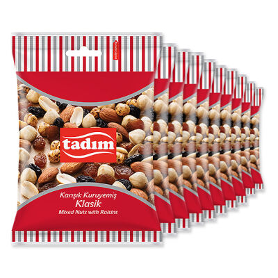 Karışık Kuruyemiş Klasik 10 x 45 gr 10 x 45 gr