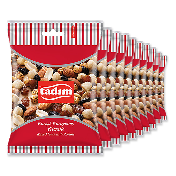 Karışık Kuruyemiş Klasik 10 x 45 gr - 1