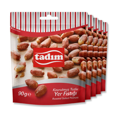 Kavrulmuş Tuzlu Yer Fıstığı 5 x 90 gr 5 x 90 gr