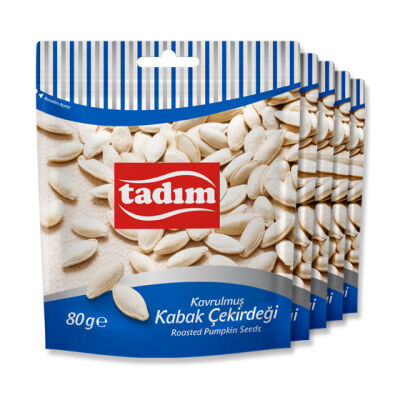 Kavrulmuş Kabak Çekirdeği 5 x 80 gr 5 x 80 gr