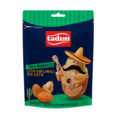 Taco Kaplamalı Yer Fıstığı 140 gr