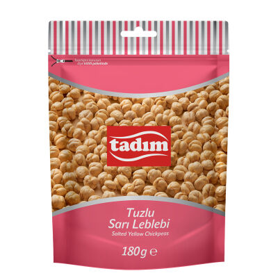 Kavrulmuş Tuzlu Sarı Leblebi 180 gr