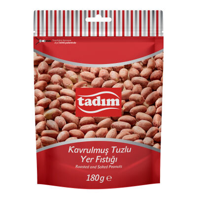 Kavrulmuş Tuzlu Yer Fıstığı 180 gr